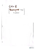 Ch6 - Transport Layer Protocol Overview and Socket Programming Concepts