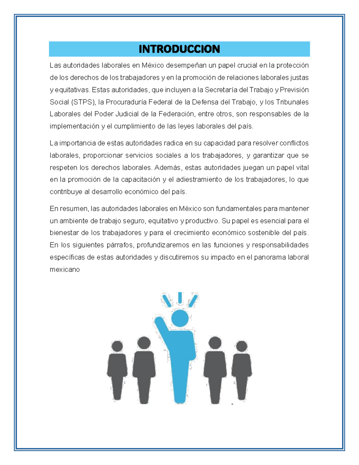 Funciones y Responsabilidades de las Autoridades Laborales en México ...