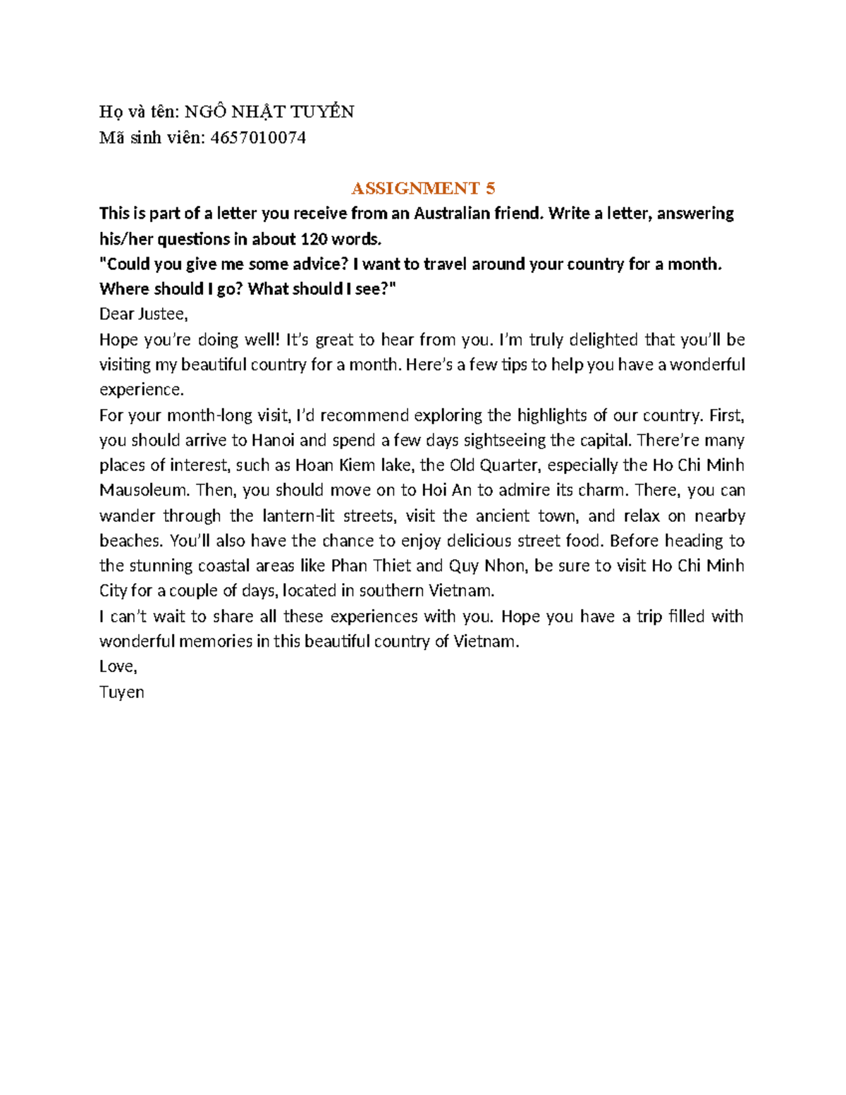 assignment-5-travel-tips-for-visiting-vietnam-studocu