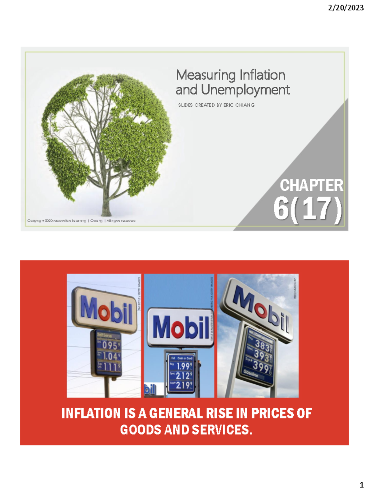 Chapter 6: Measuring Inflation and Unemployment - Studocu