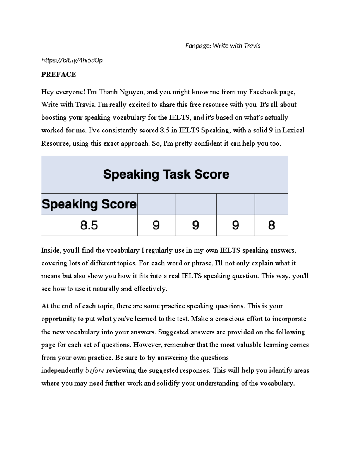 IELTS Speaking Vocabulary Boost: Essential Tips & Practice - Studocu