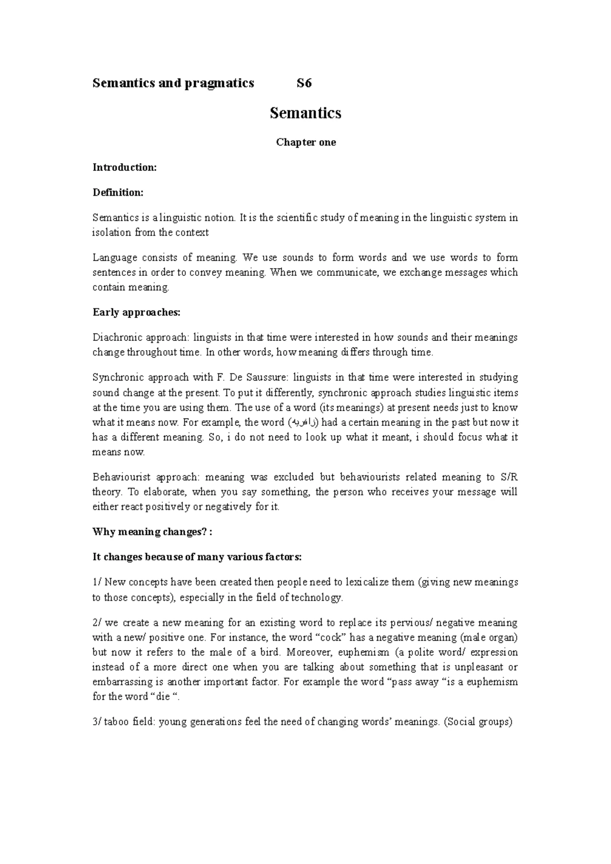 ENG 101: Final Exam Notes on Pragmatics and Speech Acts - Studocu