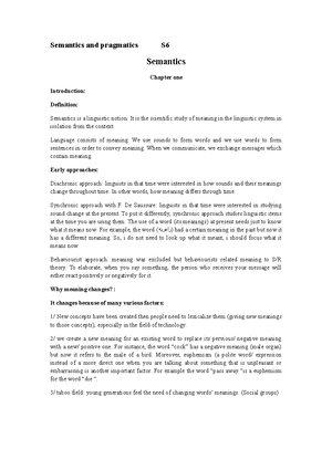 Semantics and Pragmatics in a Nutshell F - GET THE LATEST EDITION OF ...