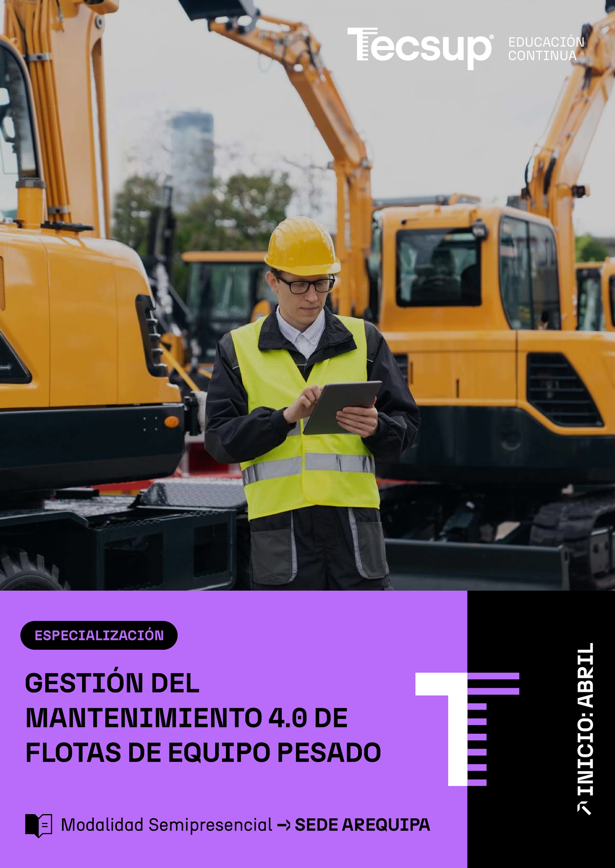 Gestión de Mantenimiento 4.0 en Flotas de Equipo Pesado - CPE TECSUP - Document Preview