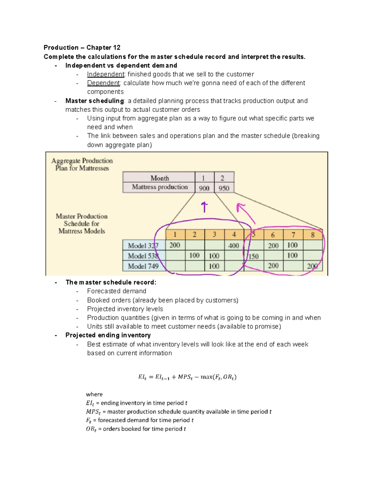 SCM 301 Exam 3 Study Guide - Layouts – Chapter 3 Describe the ...