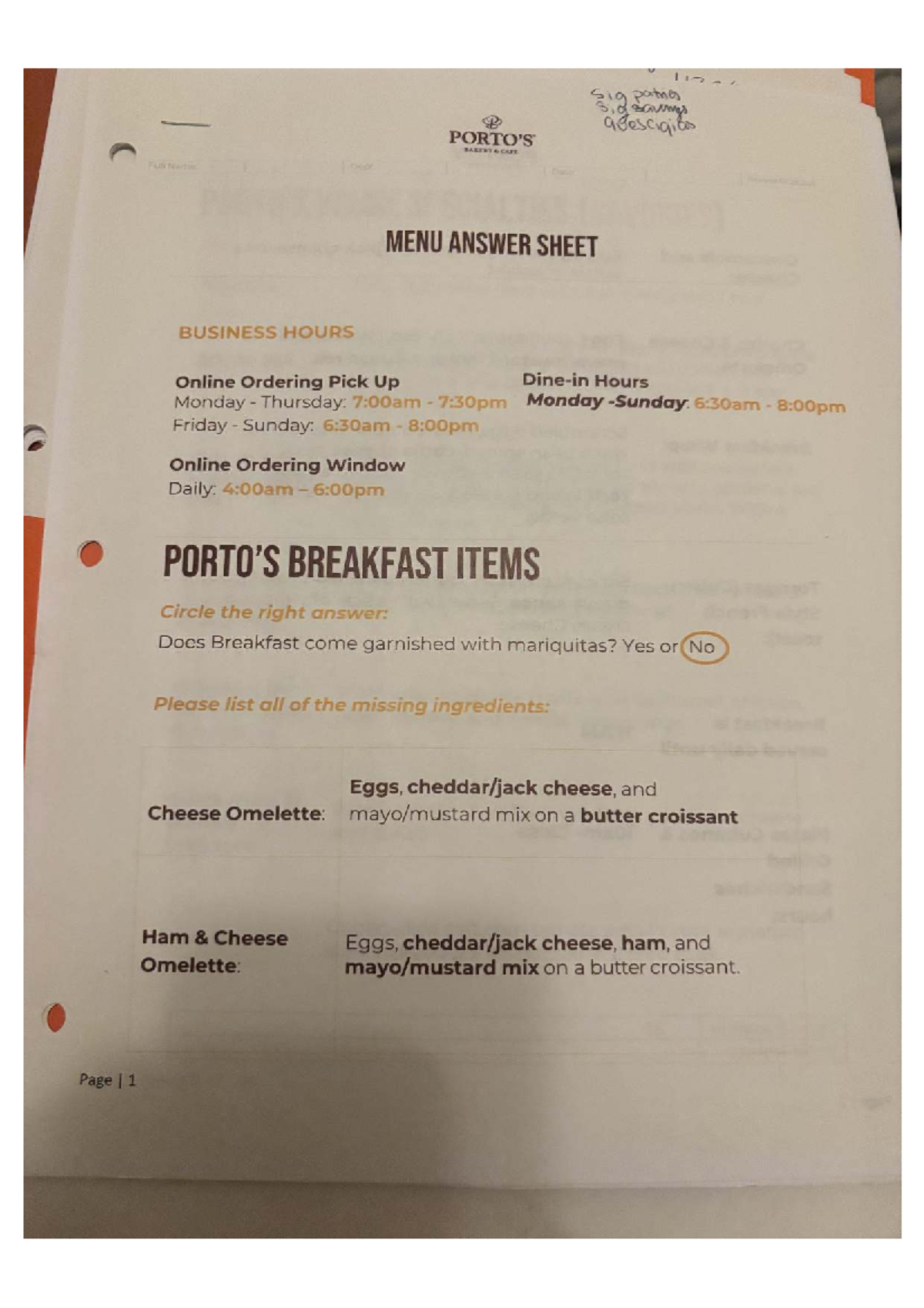 Final Exam Study Guide for Course CODE 101: Bakery Cafe Menu Insights ...