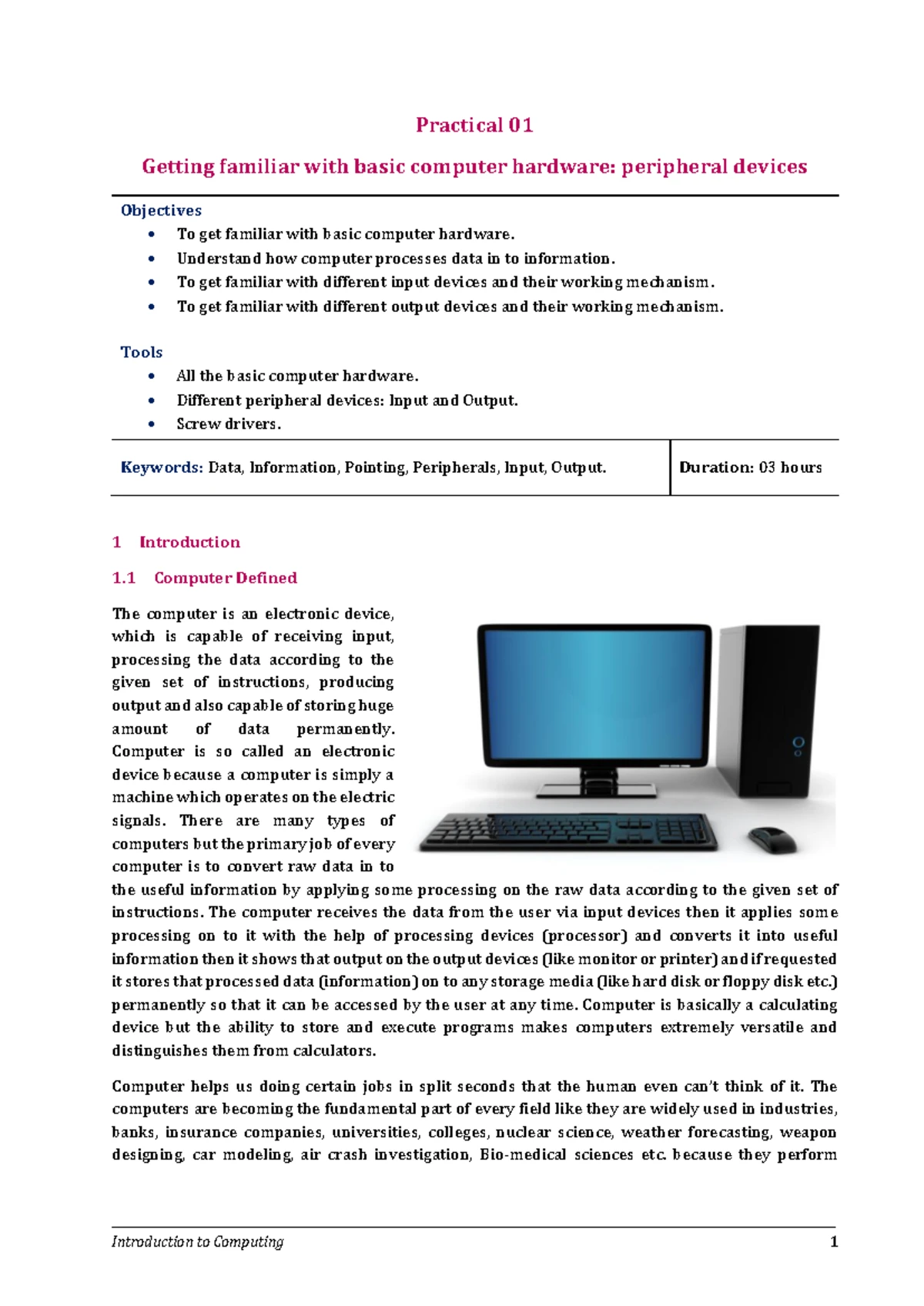 Practical 08: Creating & Editing Documents in MS Word 2013 Notes - Studocu