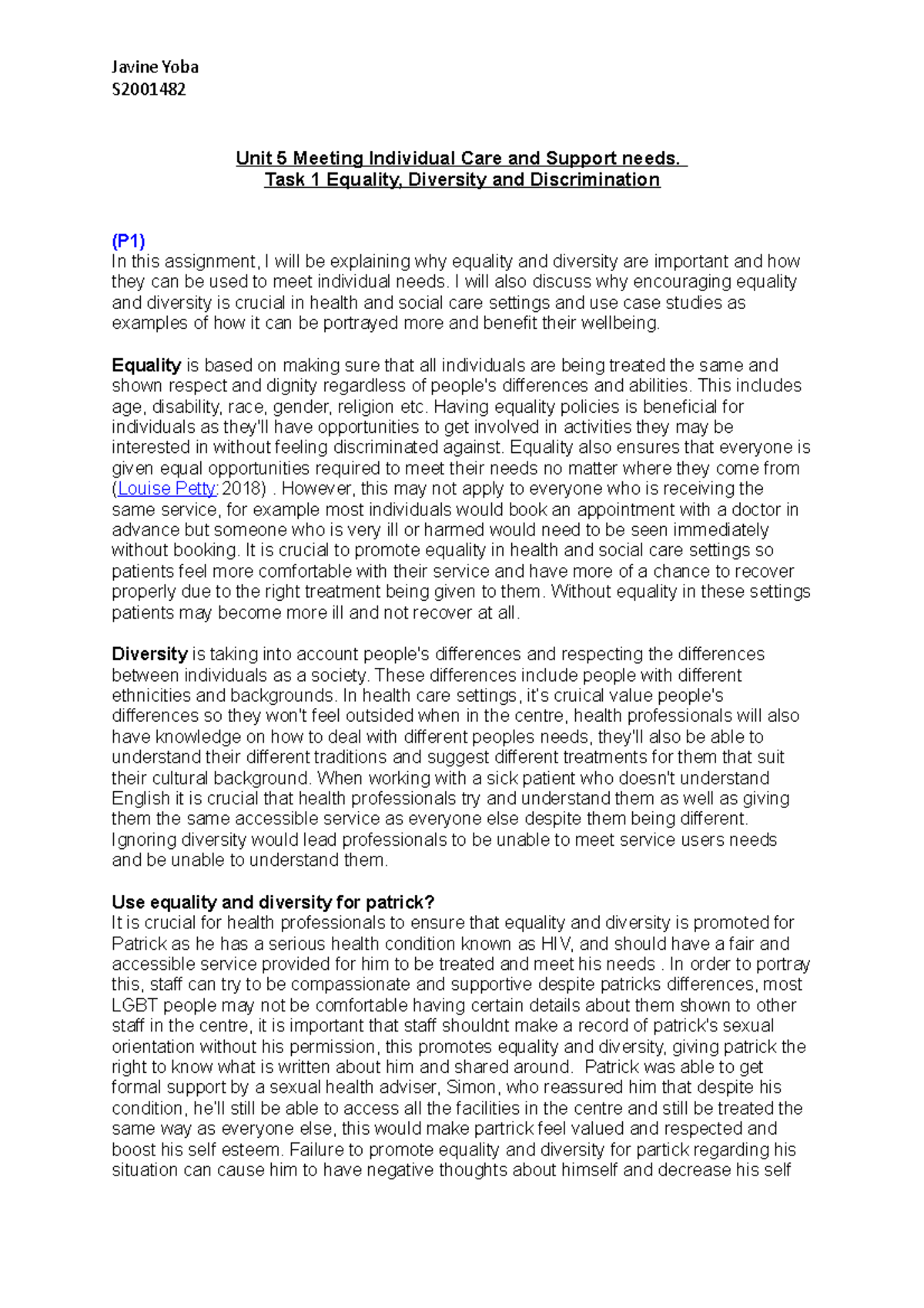 Unit 5 Meeting Individual Care and Support needs resub - Nottingham ...