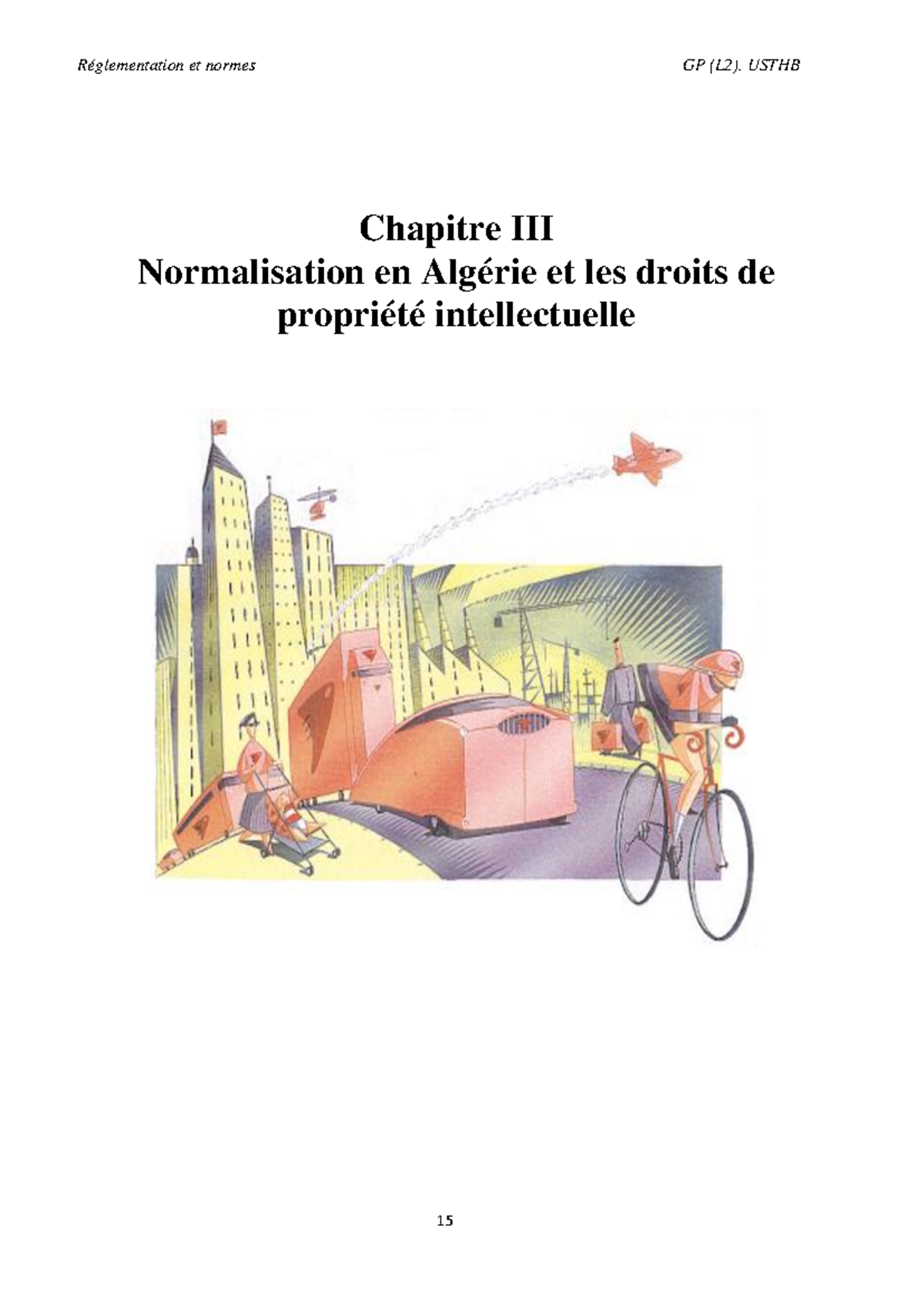 Chapitre 3 : Normalisation en Algérie et Propriété Intellectuelle ...