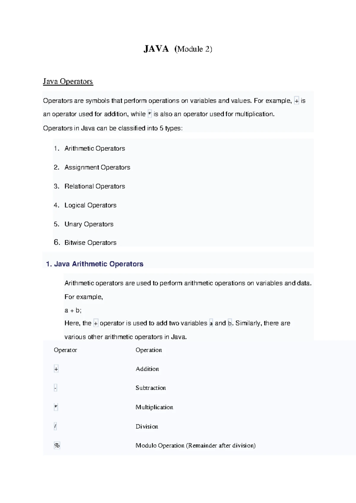 Decision Making Statements in Java - Decision Making Statements in Java ...