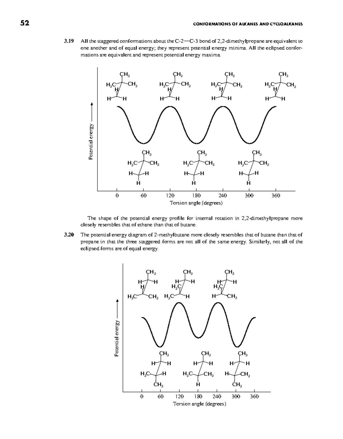 Organic Chemistry 4th Ed: Conformations of Alkanes & Cycloalkanes - Studocu