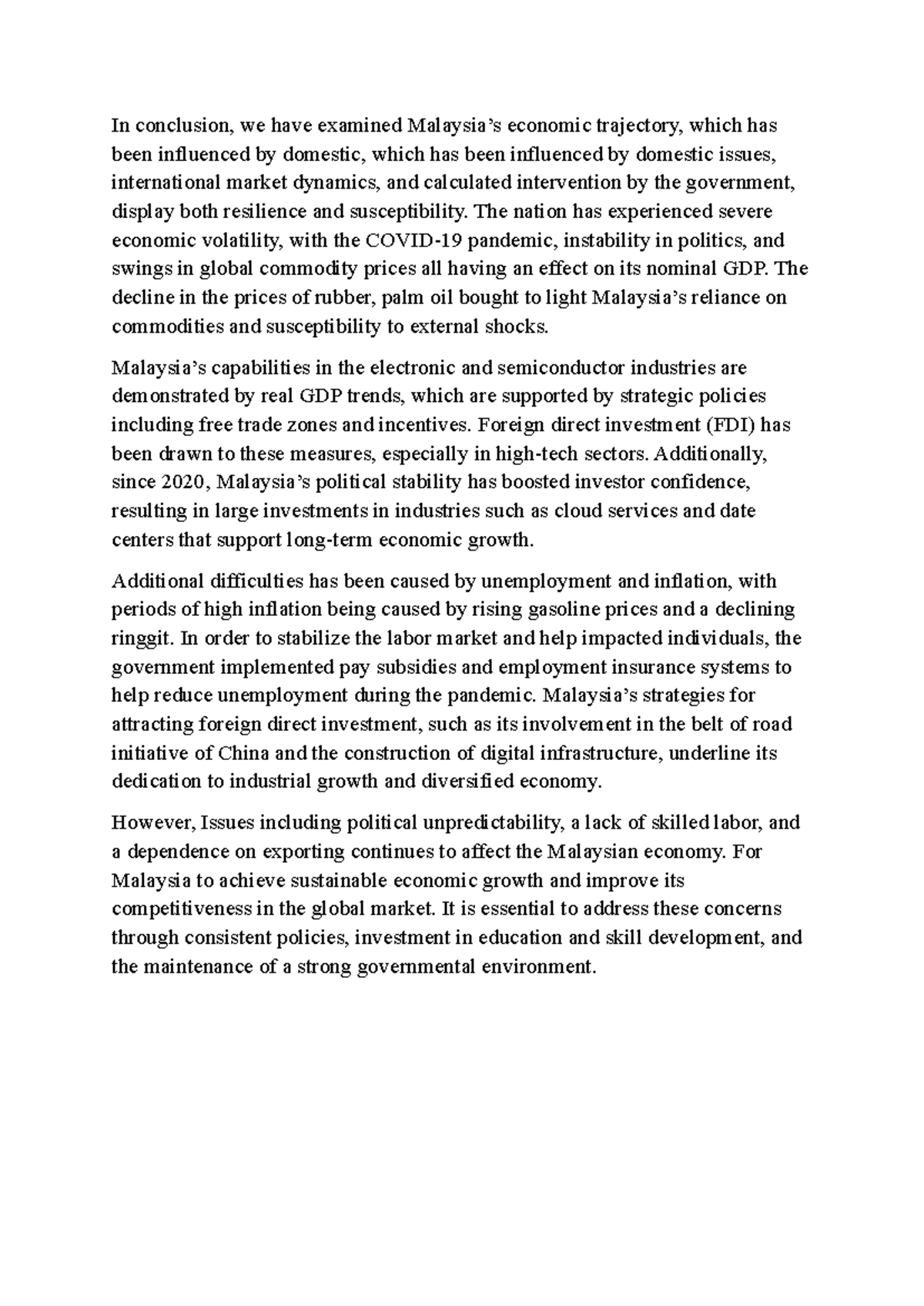 In conclusion - DFSSDFDSFDSFDSF - In conclusion, we have examined ...