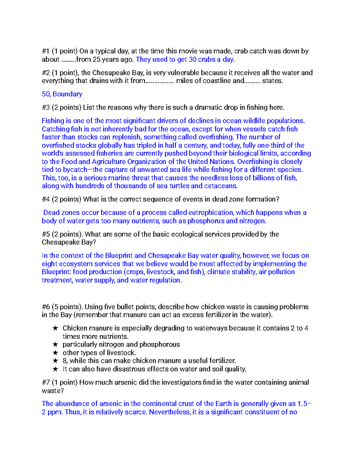 ES 102: Lecture Notes on Environmental Impacts of Pollution - Studocu