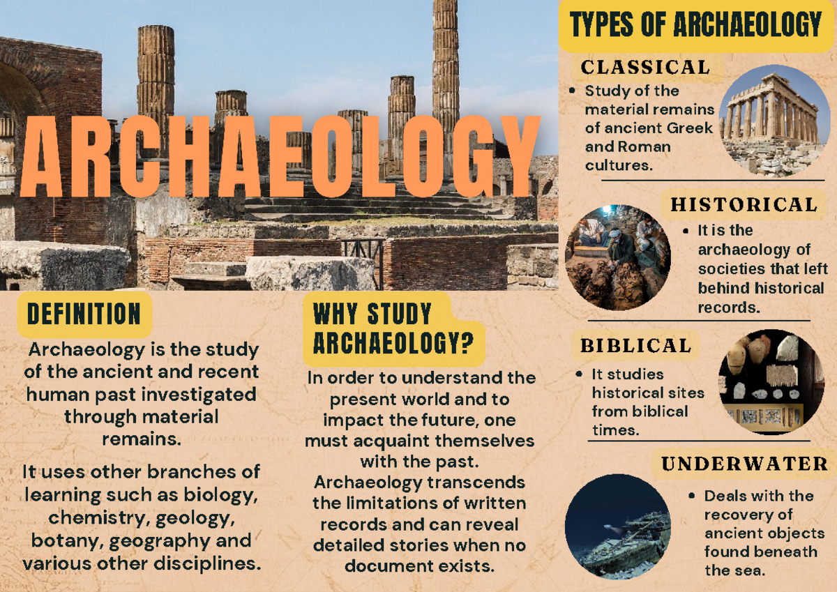 Gwendalee Acosta-Socio Anthro 2 - TYPES OF ARCHAEOLOGY DEFINITION Study ...