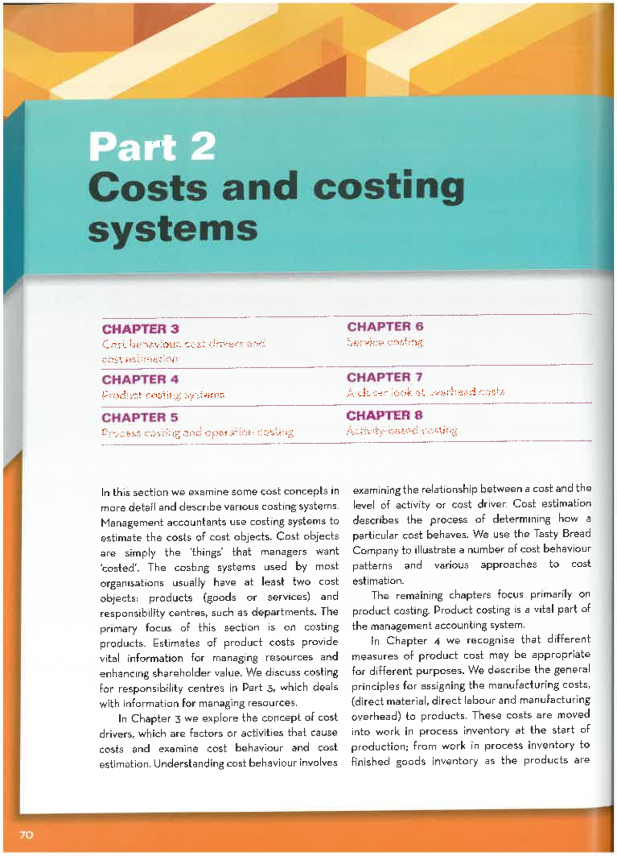 Chapter 3: Understanding Cost and Costing Systems in Detail - Studocu