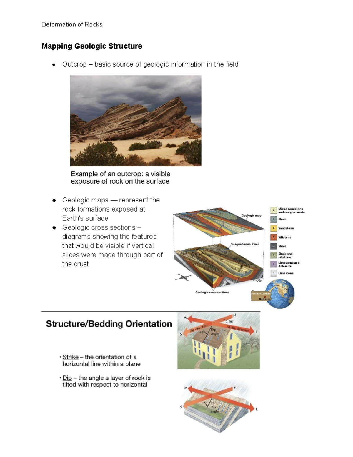Metamorphic Rocks Notes: Understanding Formation and Textures - Studocu
