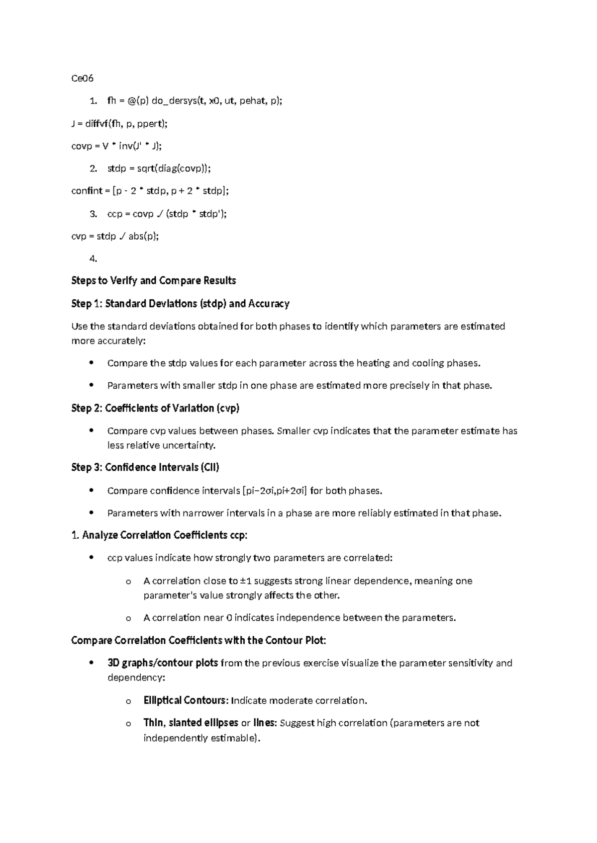 Ce06 - Parameter Estimation and Correlation Analysis Techniques ...