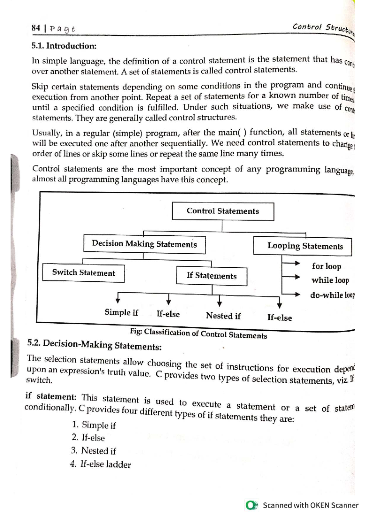 Unit 3: Control Structures in C Programming - Overview and Examples ...