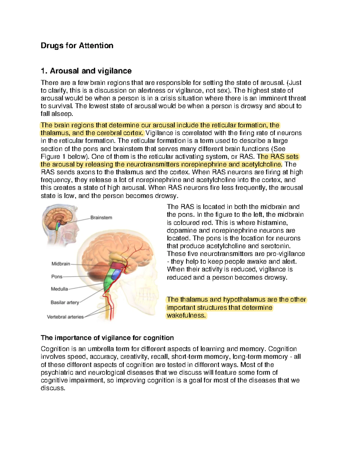 PCL200 Lecture 1: Introduction to Neuropharmacology 2024 - Studocu