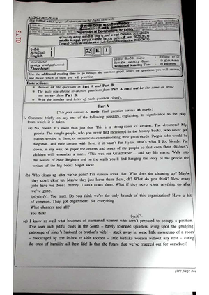 Sri Lankan English - The note provides an overview of SLE - Sri Lankan ...