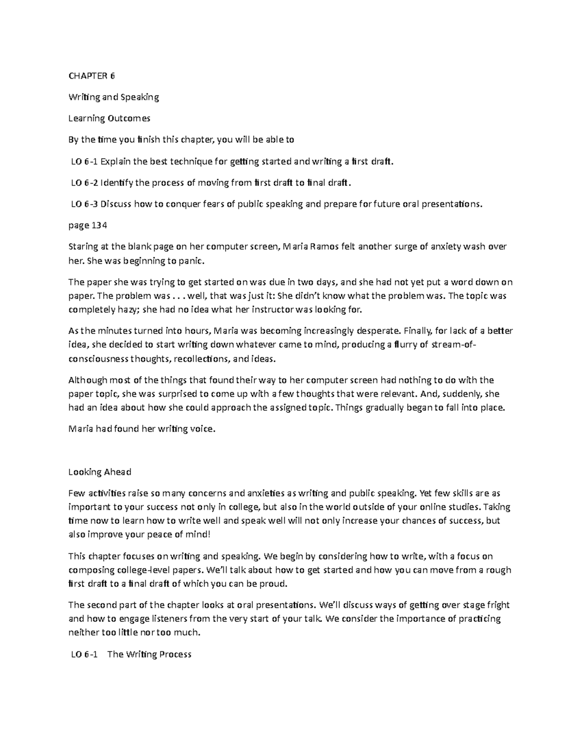P.O.W.E.R. Learning Online Success: Writing & Speaking Chapter 6 - Studocu