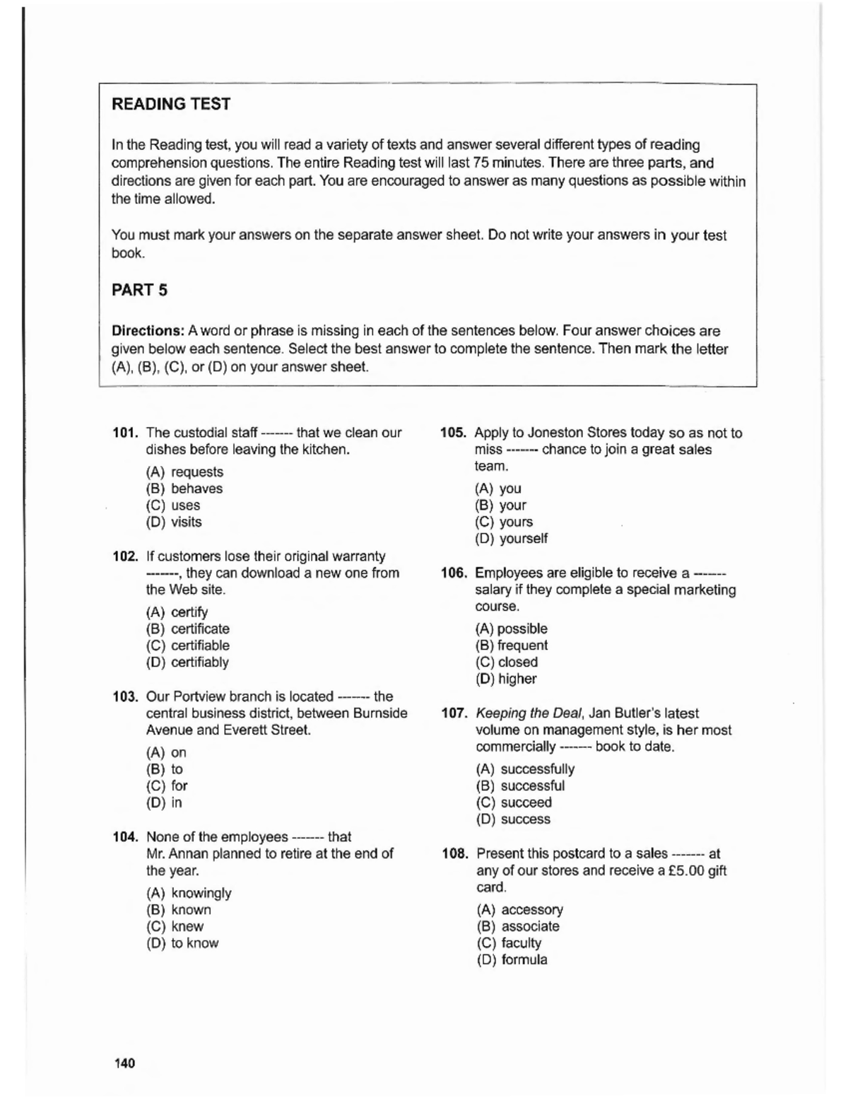 Test 5 Review - Comprehensive Insights and Strategies - Studocu