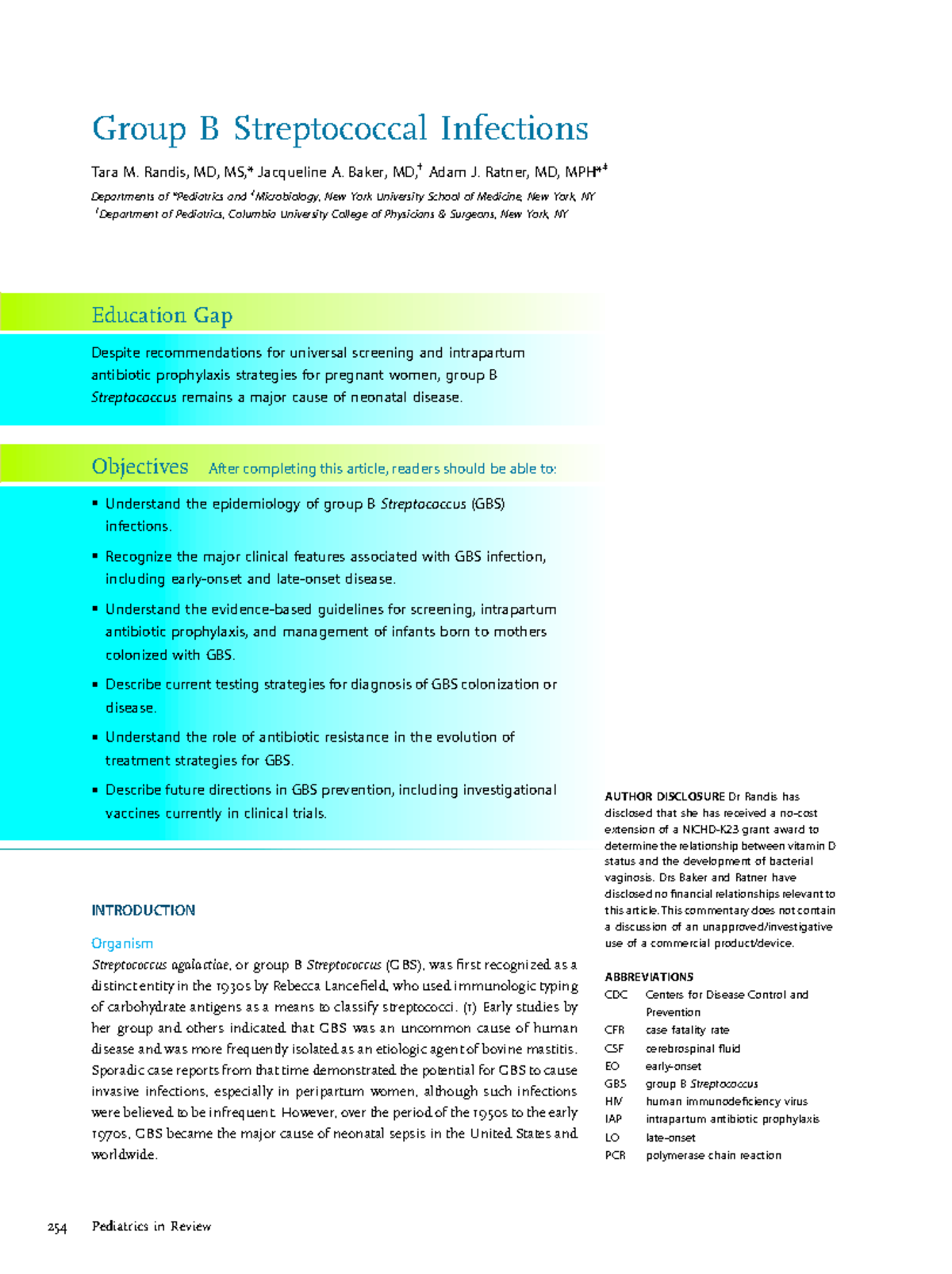 GBS Infections: Understanding Group B Streptococcus in Newborns - Studocu