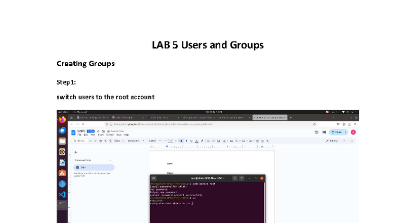LAB 5: Managing Users and Groups in Linux - Vo Van Chinh 22IT037 - Studocu