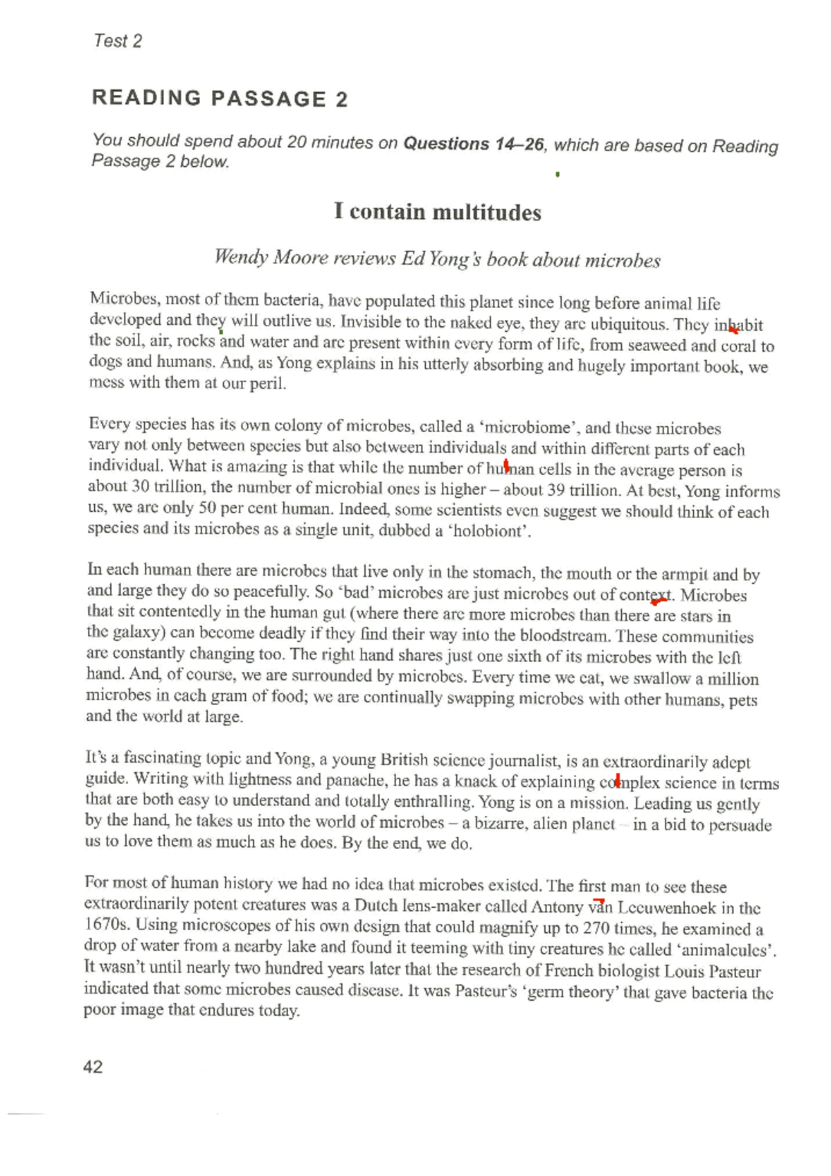 Cambridge IELTS 16 Test 2 Reading Passage 2 Summary and Questions - Studocu