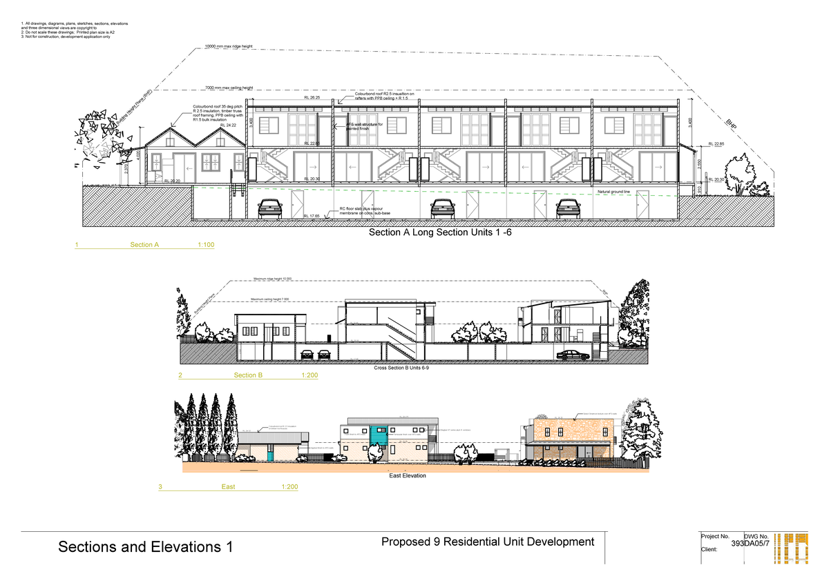 DWG 05 - Sections & Elevations for Residential Units Development - Studocu