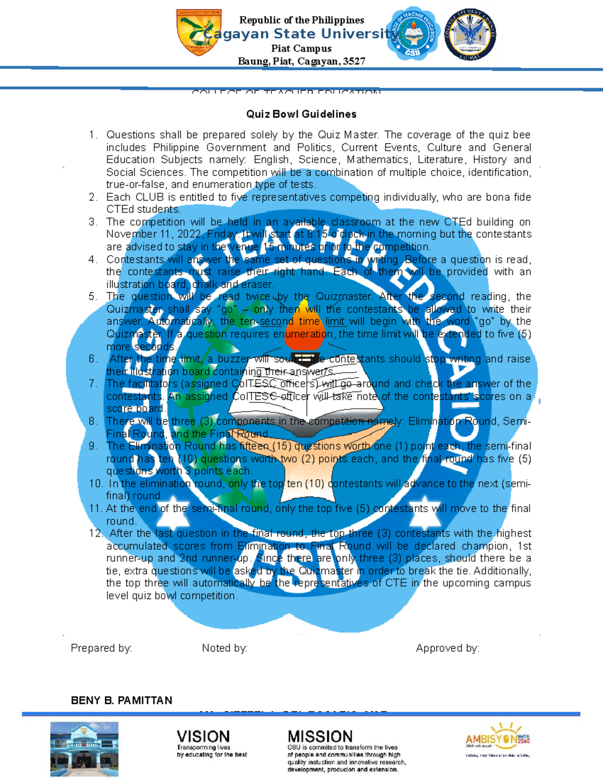 cted-101-quiz-bowl-guidelines-for-competition-participants-studocu