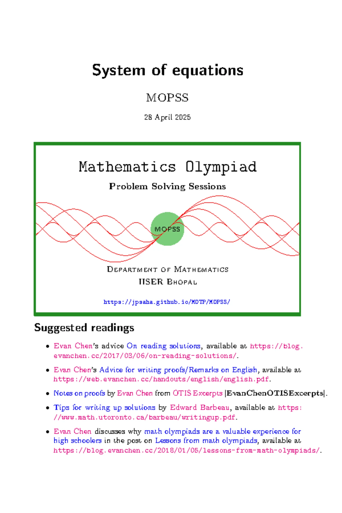 041) Basic Mathematics DPP 01: Problem Solving and Solutions - Studocu