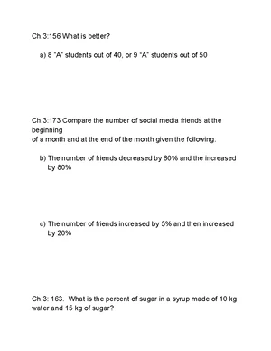 RSM 2 - Chapter 3 Problem Set and Solutions - Studocu