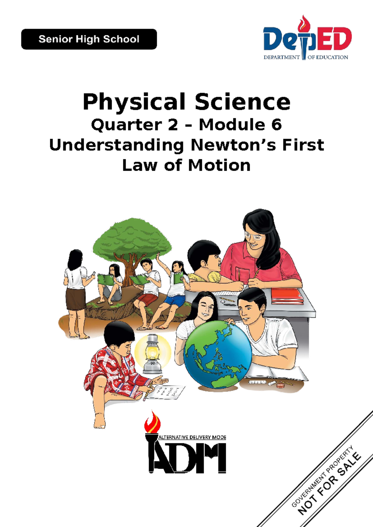 Physical Science 11 Quarter 2 Module 6: Understanding First Law of ...