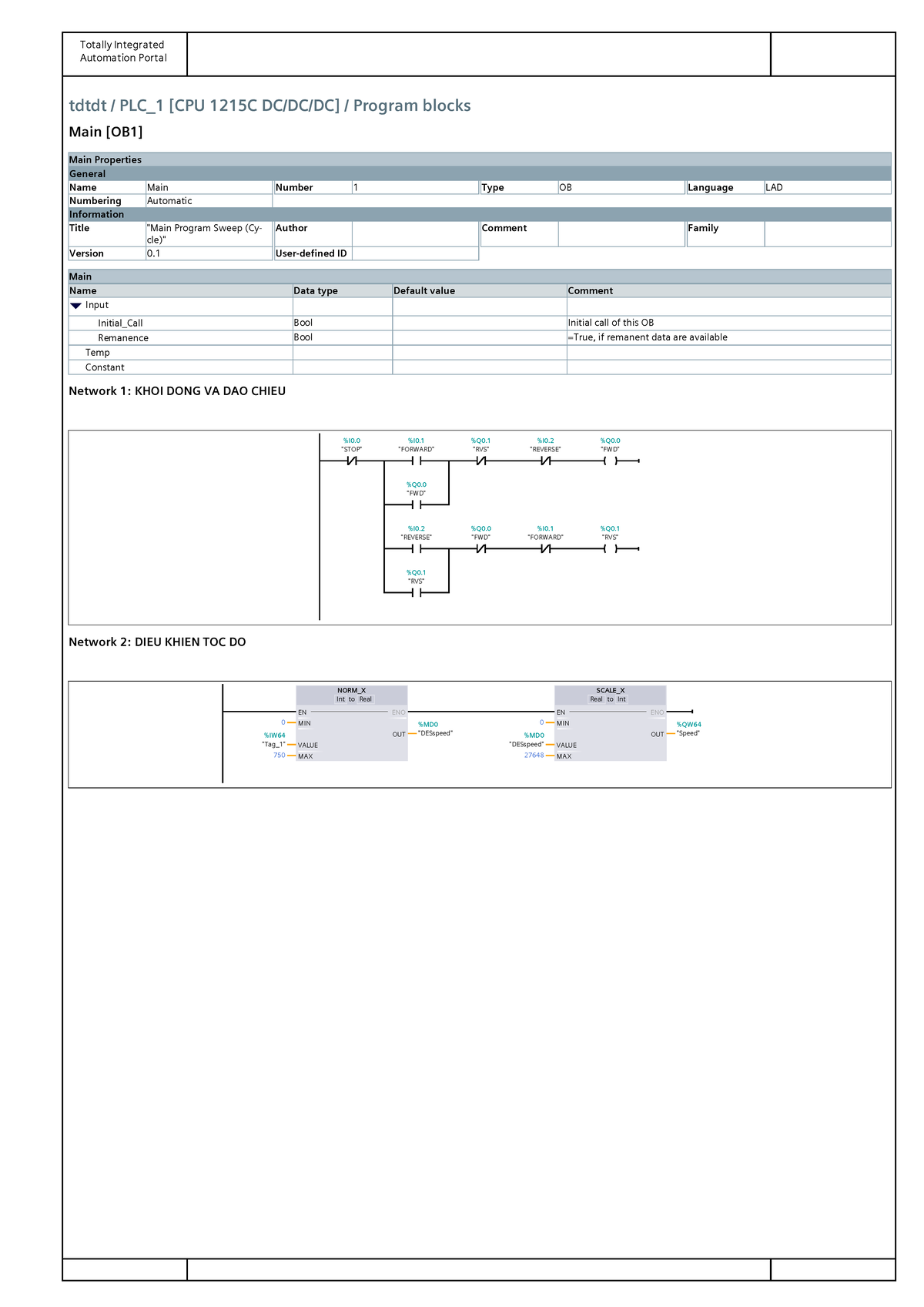 PLCprogram - Cân all 10 điểm - Totally Integrated Automation Portal ...
