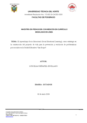 Revolución Marcista - este documento solo es una guia - PARA EL ...