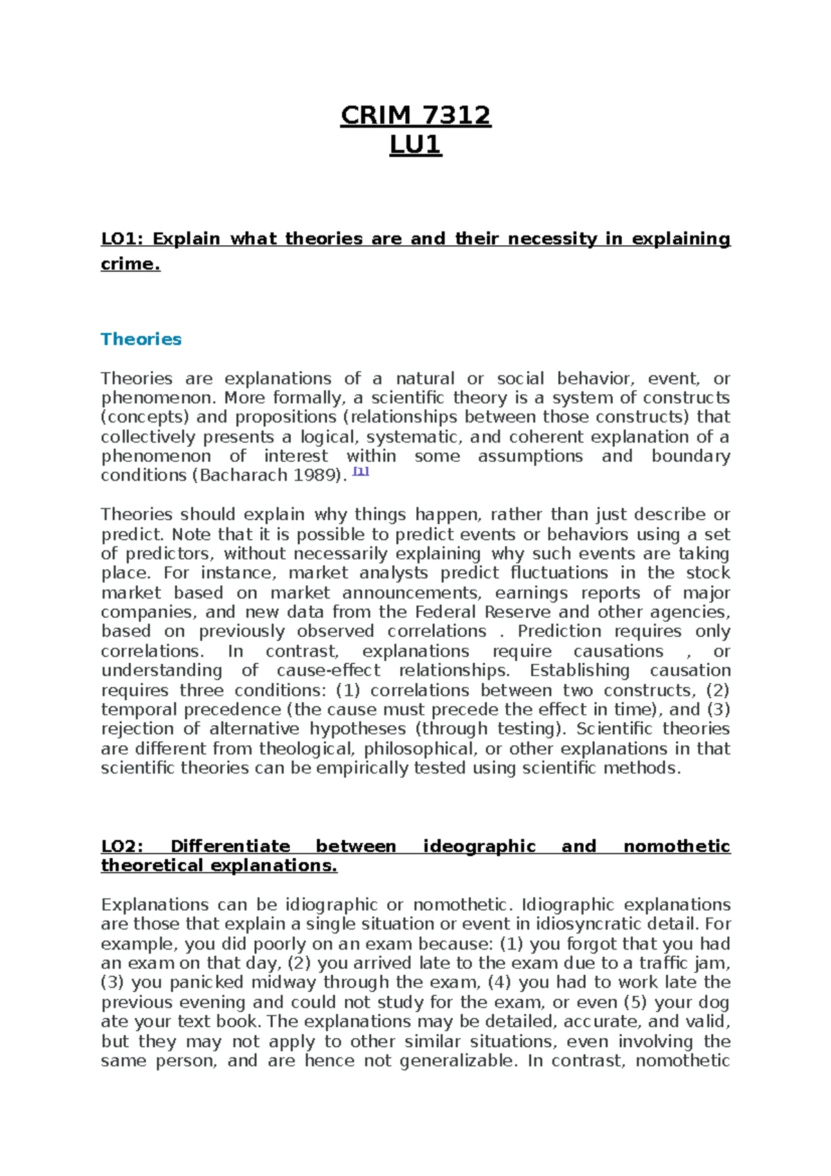 CRIM6212: Module Outline for Contemporary Crime Issues (2024) - Studocu