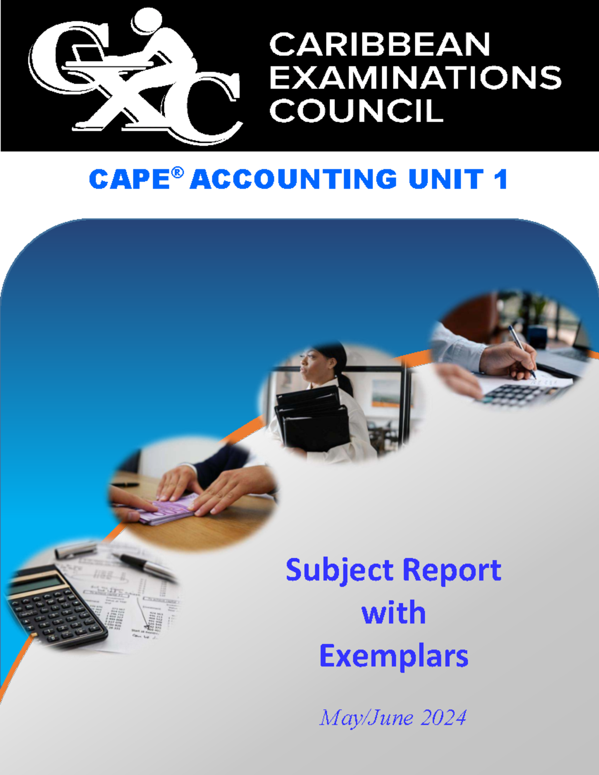 CAPE Accounting Unit 1 Subject Report 2024: Performance Analysis - Studocu