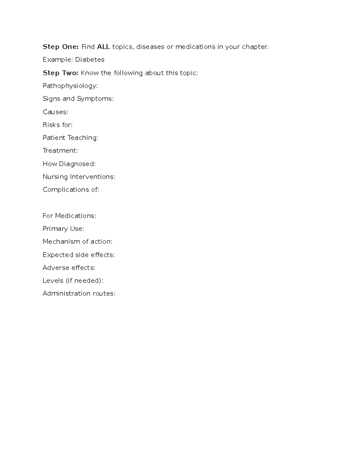 How To Pass Nursing Exams 2026 - NUR2063 - Step One: Find ALL topics ...