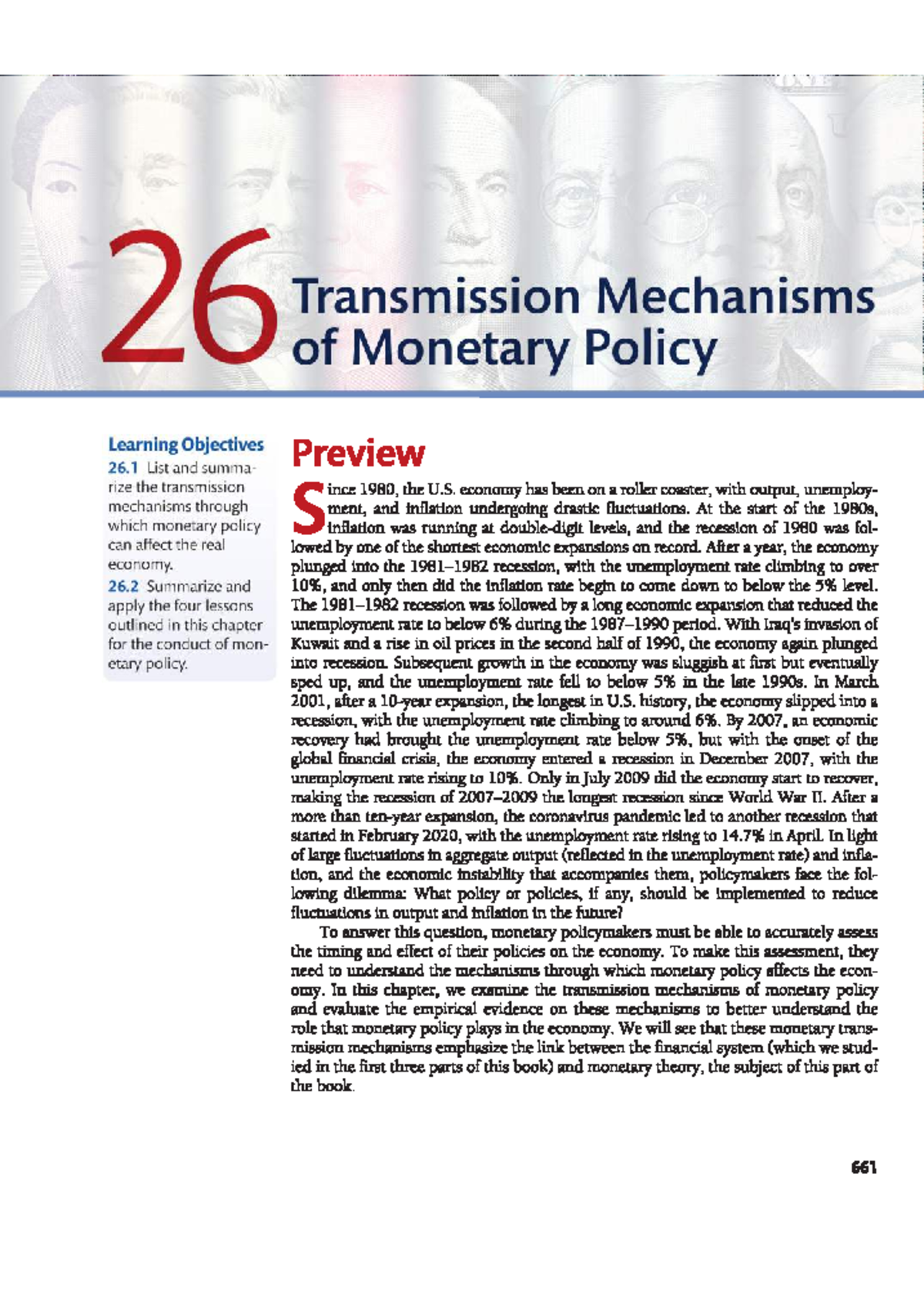 Chapter 26 - 26 Transmission Mechanisms of Monetary Policy Learning ...