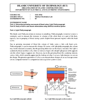 EEE 4764 Lab 1 - practical note - Electronic Circuit - Studocu