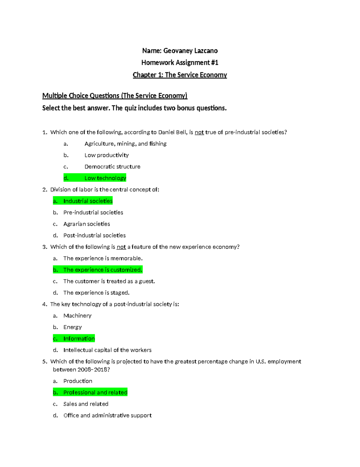 QSO 310 Module 1 Assignment Geovaney Lazcano - Name: Geovaney Lazcano ...