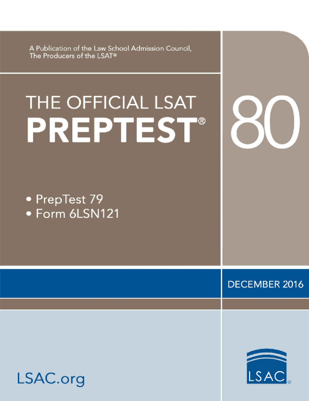 LSAT PrepTest Instructions and Overview for 2016 - Studocu