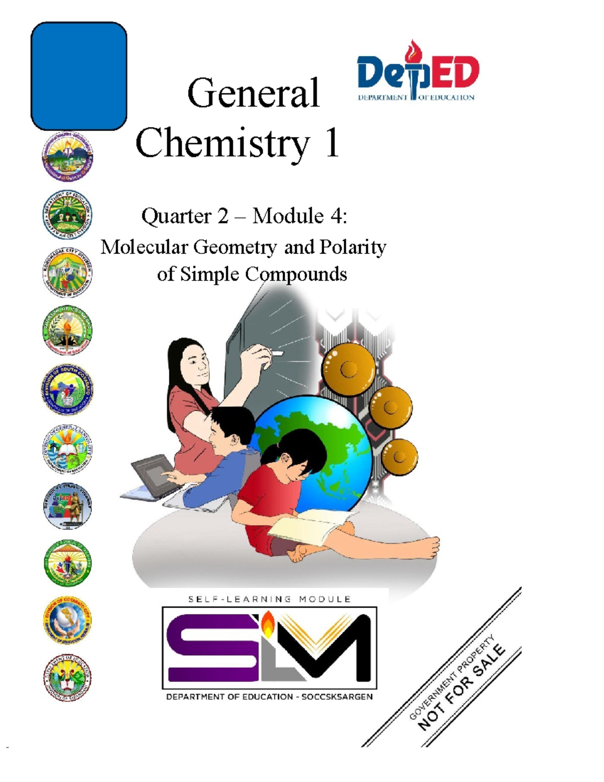 Gen Chem 1 Q4 M4: Molecular Geometry & Polarity of Compounds - Studocu