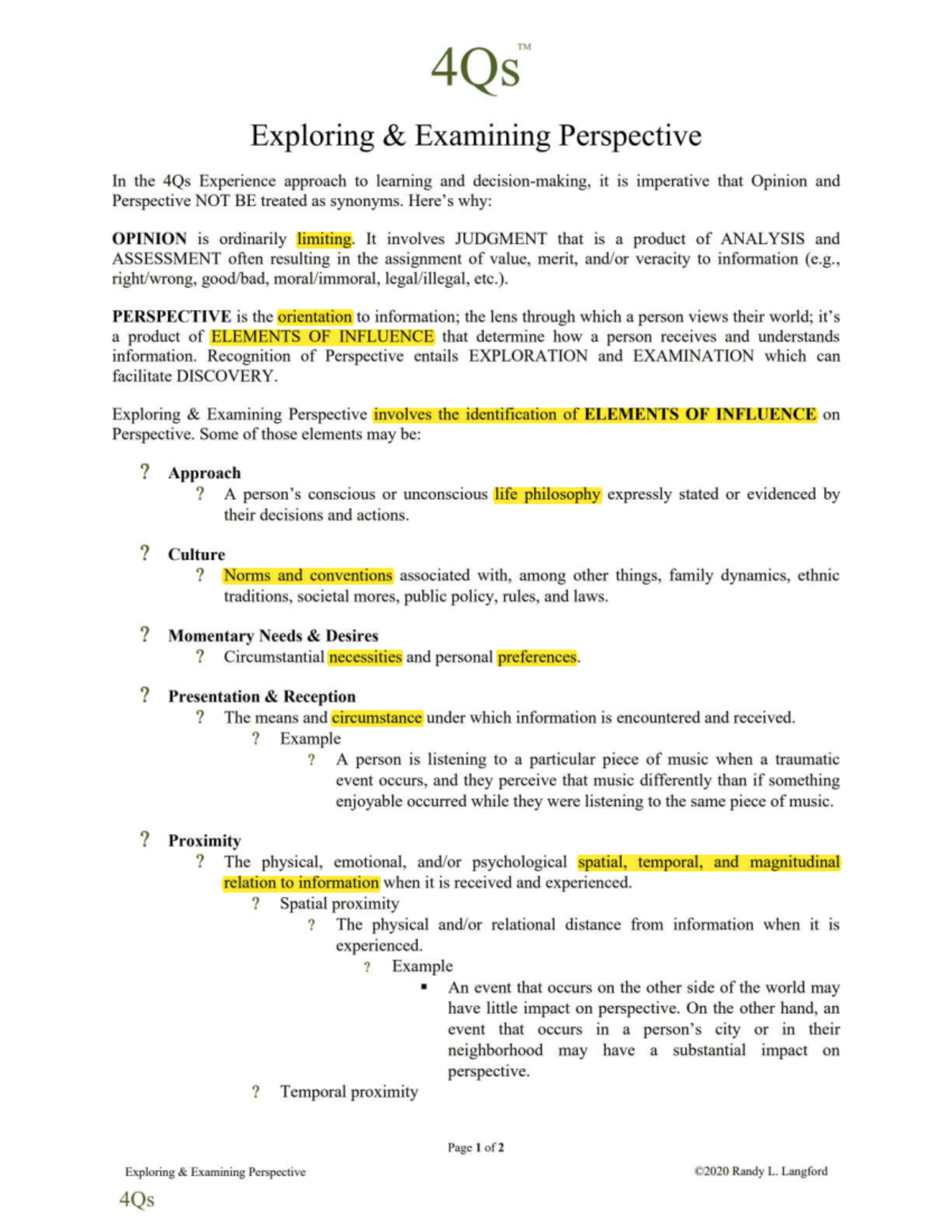 4Qs Exploring & Examining Perspective v7 OCR - 4Qs