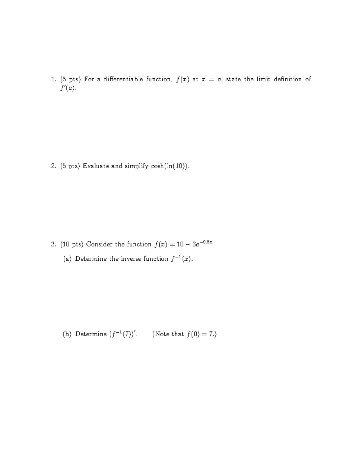 M0220 Sample Final Exam: Practice Problems and Solutions - Studocu