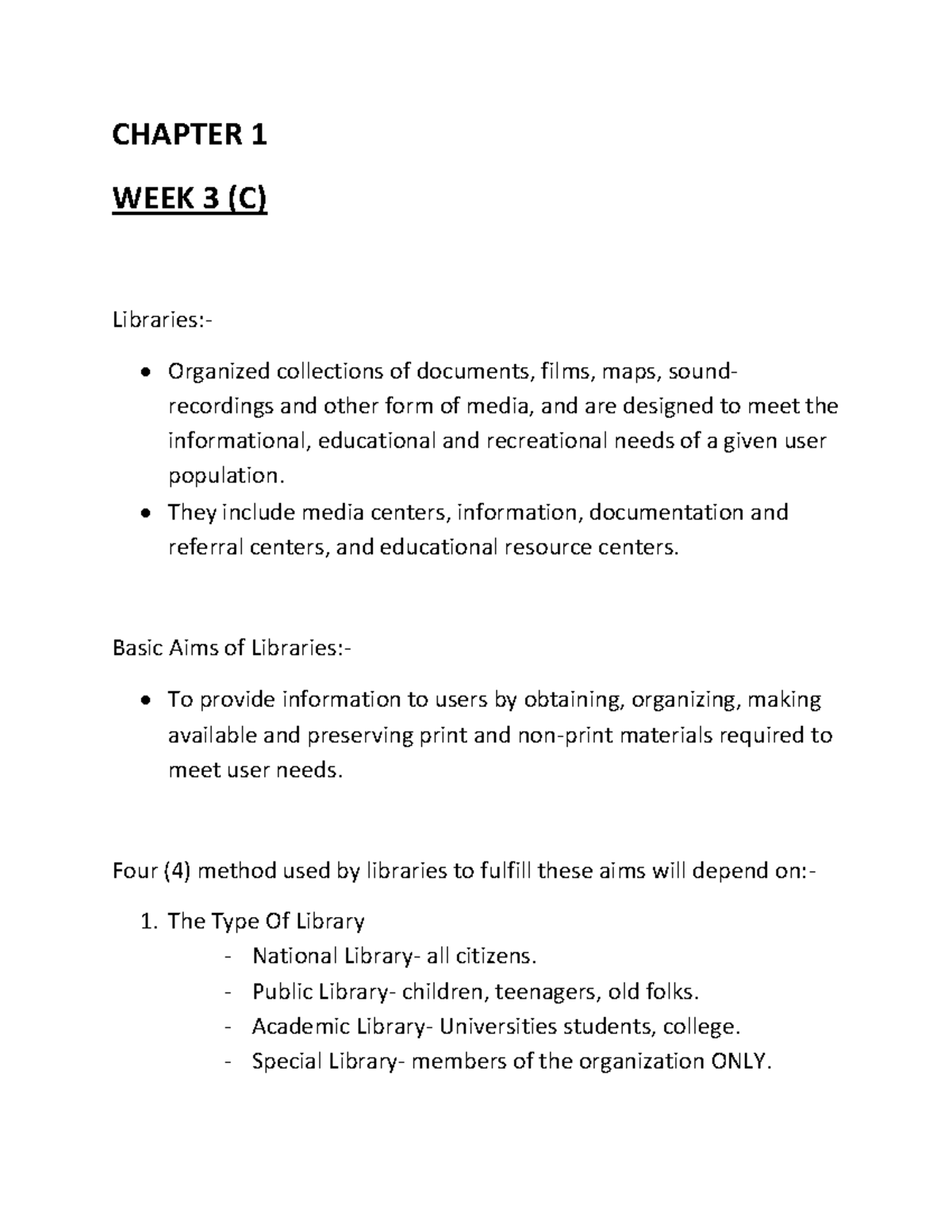 IMD111 Chapter 1: Introduction to Information Skills and Libraries ...