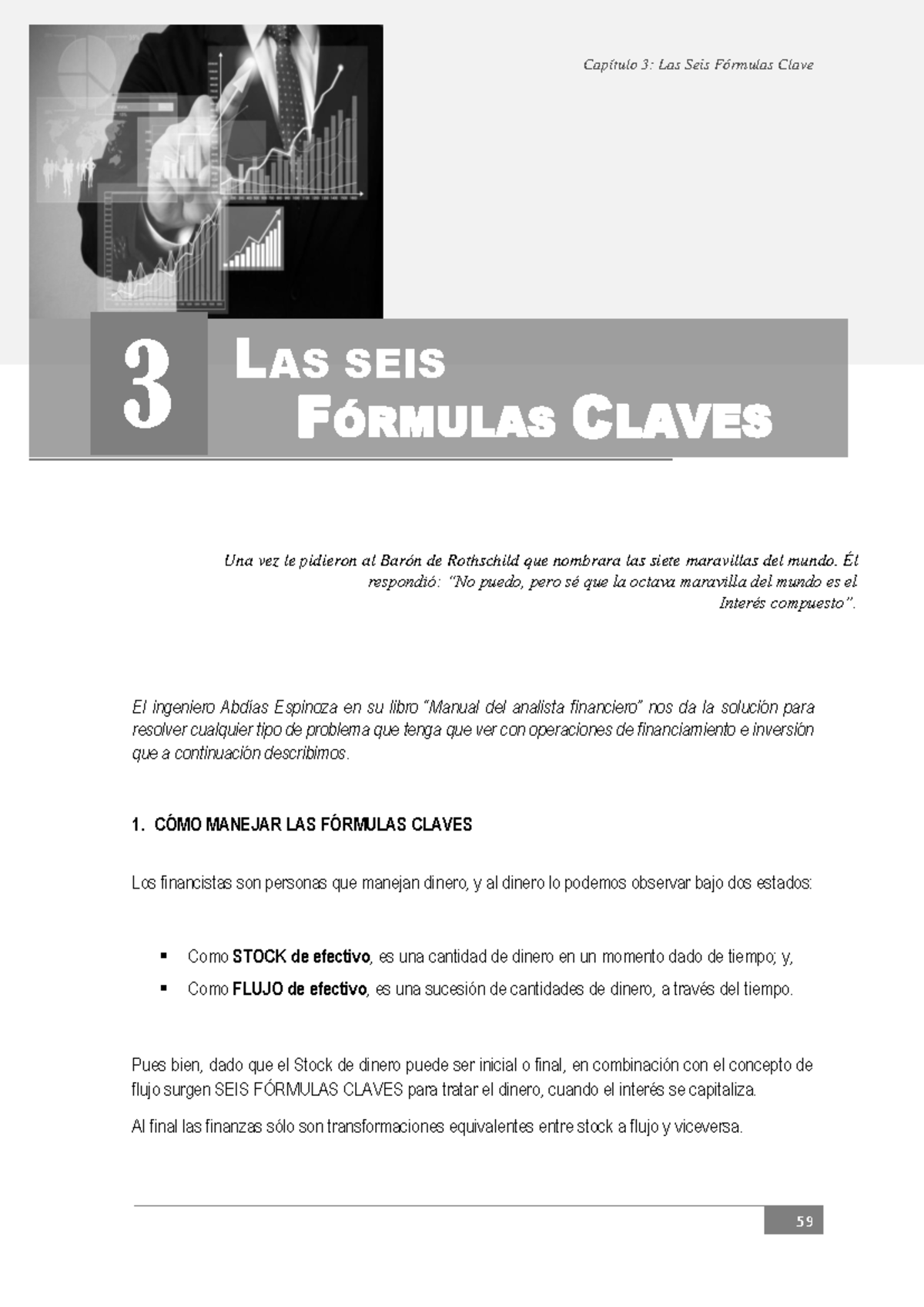 Capítulo 3: Las Seis Fórmulas Claves - S14 Matemática Financiera - Studocu