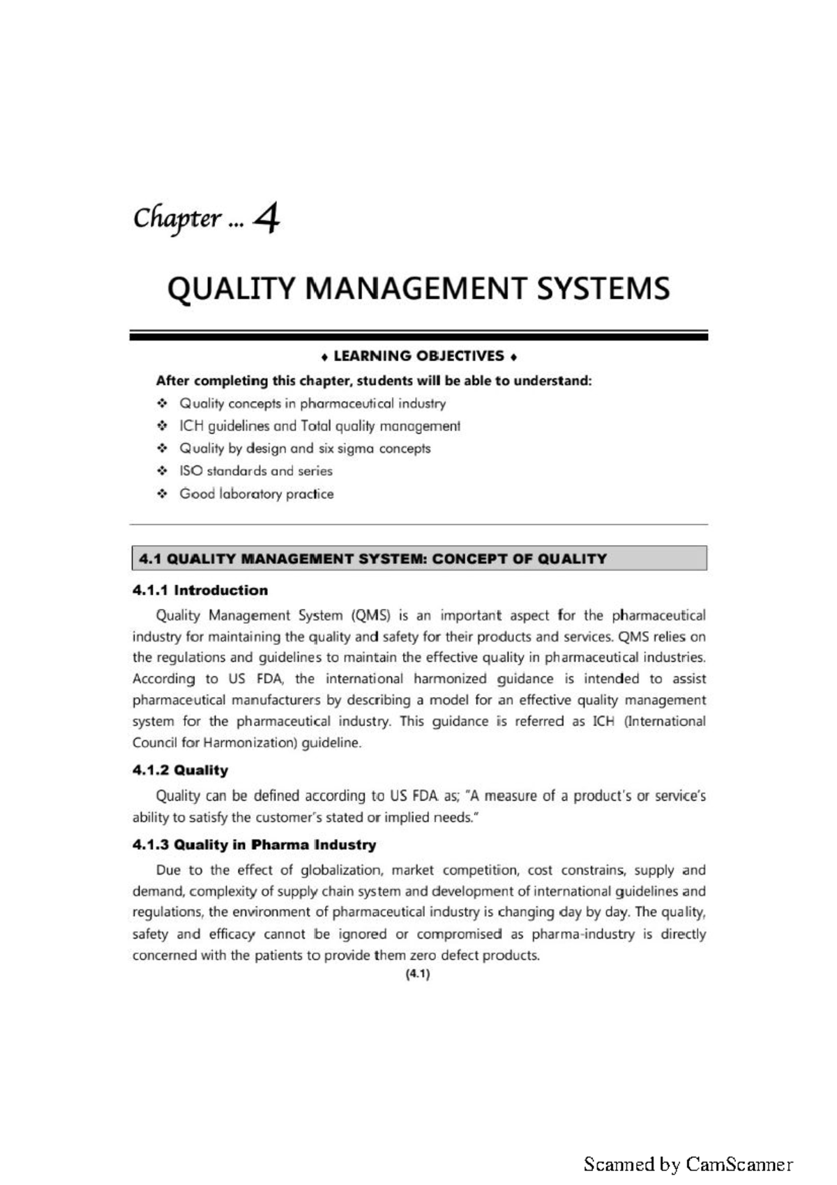 Quality Management Systems: Key Principles and Practices - Studocu