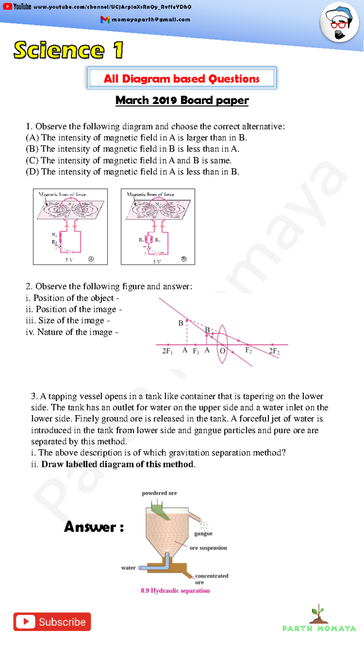Science Diagrams Review for Board Exam Preparation (March 2019 & 2020 ...